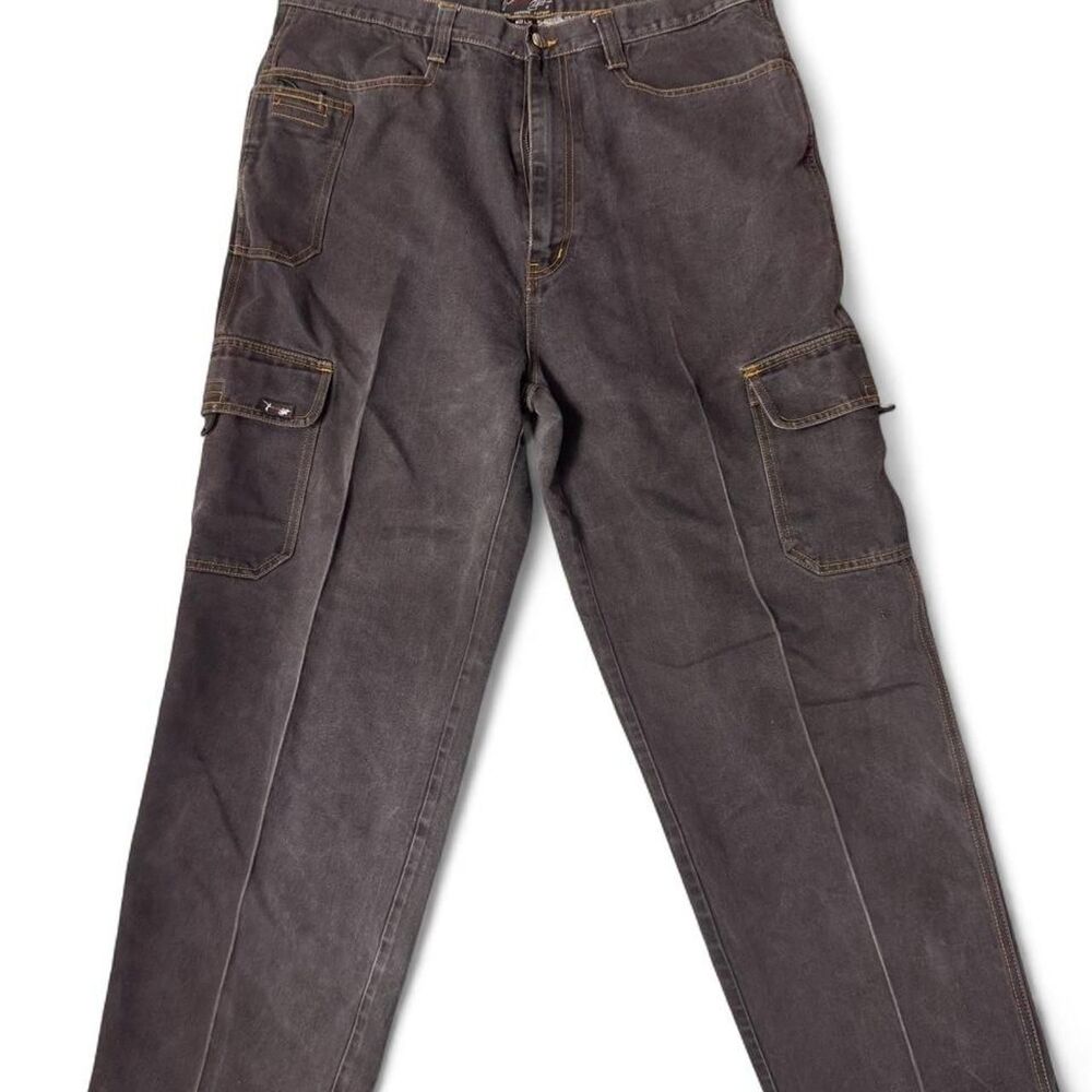 (1998–2003) Vintage Veezo Relaxed Cargo Jeans — W38/L32